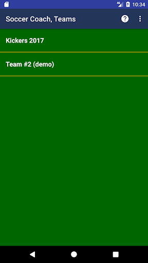 Soccer Coach Team Screen 3