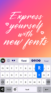 Fonts & Emojis Keyboard