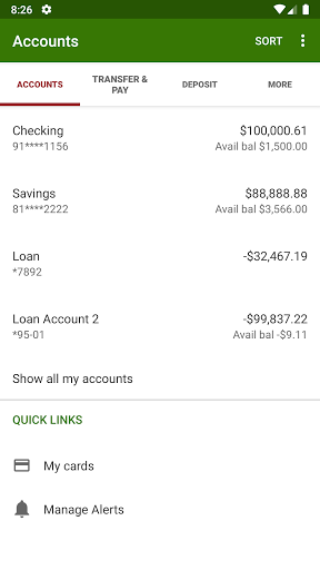 First Pioneers FCU Screen 3