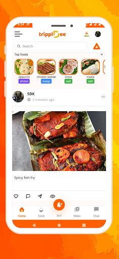 Android application Trippldee screenshort