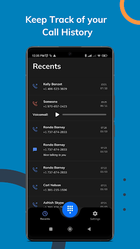 Ring.io Power Dialer Screen 2