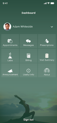 Android application BodyTimeMD screenshort
