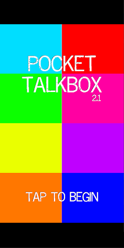 Pocket Talkbox Screenshot