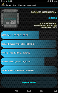 MemoryInfo amp Swapfile Check Screenshot