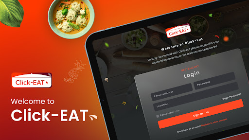 Android application Click-EAT: Restaurateur's Joy screenshort