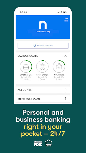 Android application nbkc Mobile Banking screenshort