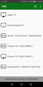 HiFy：AirPlay+DLNA for Spotify MOD APK（已修补/完整）3