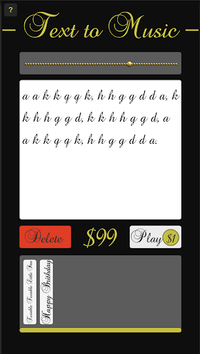 Text to Music Screen 2
