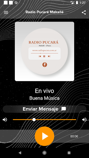Android application Radio Pucará Makallé screenshort
