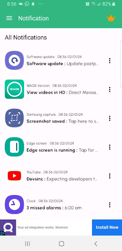 Notify Screen 3