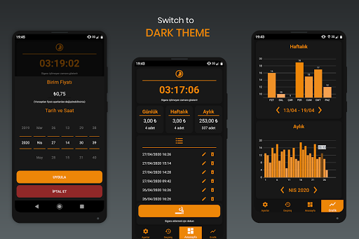 Cigarette Counter and Tracker Screen 3