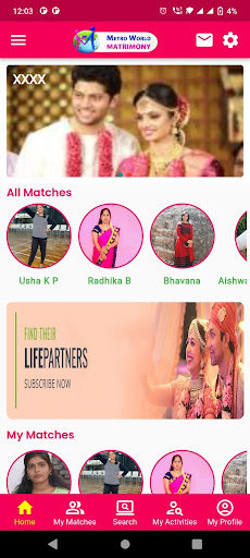 Metro World Matrimony Screen 3