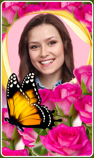 Android application Rose Flower Photo Frames screenshort