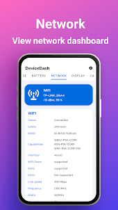 Device dash: HW & System info