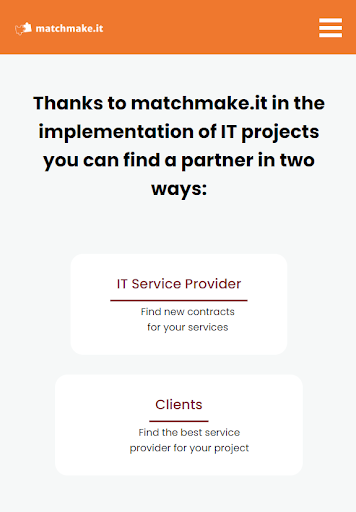 Matchmake.it Screen 2