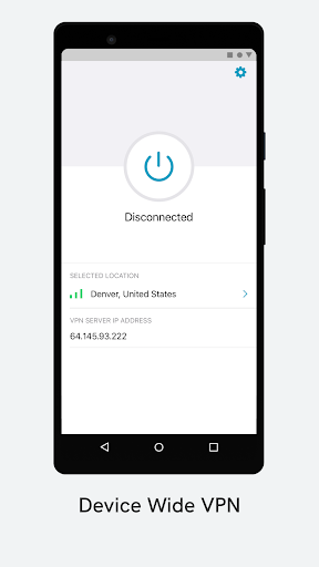 IDNotify Secure VPN Screen 2