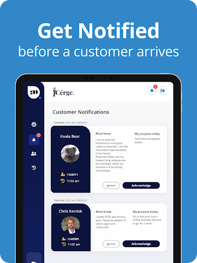 Cerge for Business Screen 3