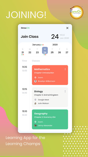 GrownOn Students Screen 3