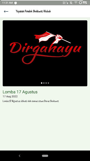 PP Darus Sholawat Klubuk Screen 3