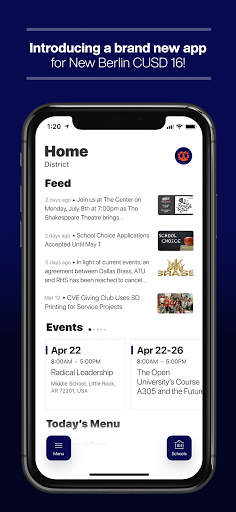 Android application New Berlin CUSD #16 screenshort