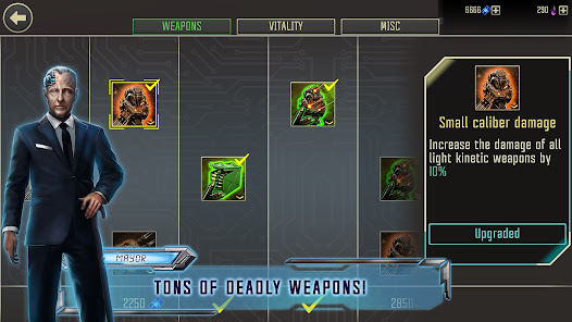 Imágen 6 Robot Warrior Top-down shooter android