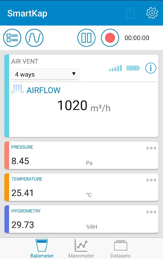 Android application SmartKap screenshort