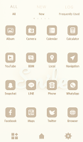 screenshot of Minimalism Theme