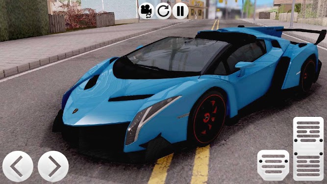 #4. Speed Veneno City Drift Sim (Android) By: Reactive Car Game