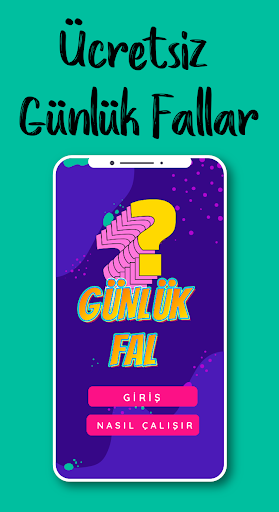 Android application Günlük Fal screenshort