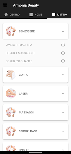 Armonia Beauty App Screen 3