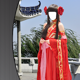 Chinese Dress Photo Camera icon