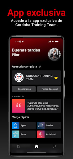Cordoba Training Team Screen 2
