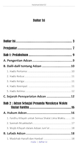 Adzan Penanda Waktu Shalat Screen 2