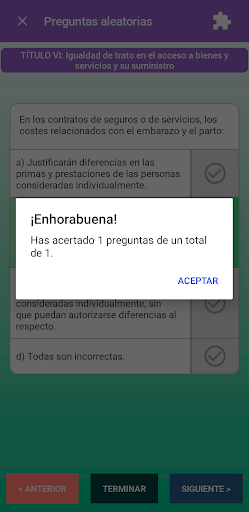 Tests Ley 3/2007 (Igualdad) Screen 3