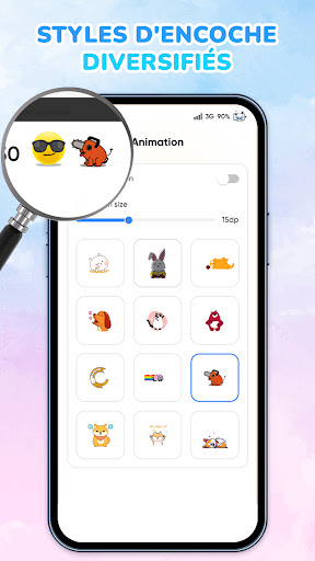 Emoji Batterie – Barre d’état screenshot 11