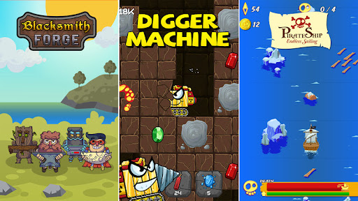Koparka Diggy Kop I Szukaj Mineralow Aplikacje W Google Play