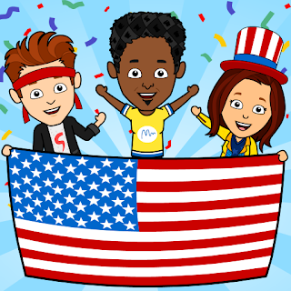 USA Map Kids Geography Games apk