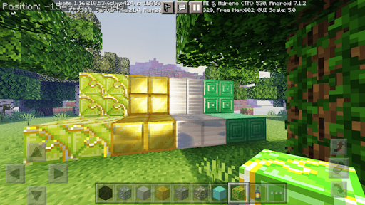 Shaders for Minecraft texture Screen 3