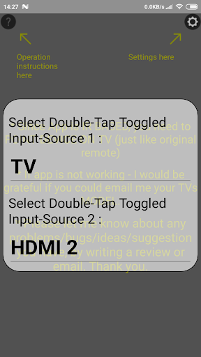 LG TV Remote.Simple IR 0 btns Screen 2