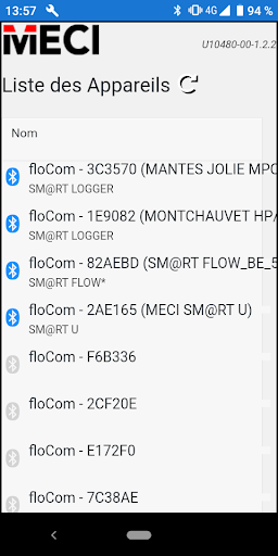 Android application Site Management Tool screenshort