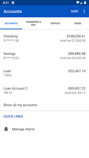 Integrity Bank for Business-VA Screen 3
