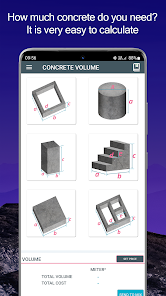 Concrete Steps Volume Calculator - Metric