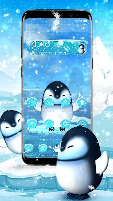 3dかわいい氷ペンギンランチャー Androidアプリ Applion