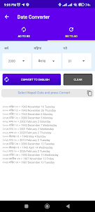 English Nepali Date Converter