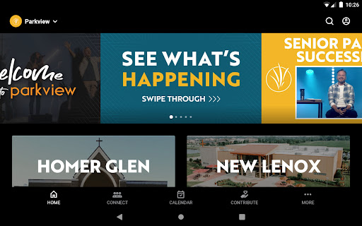 Screenshot of Parkview Christian Church - IL