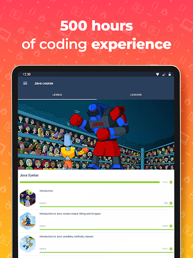 Screenshot of CodeGym: learn Java