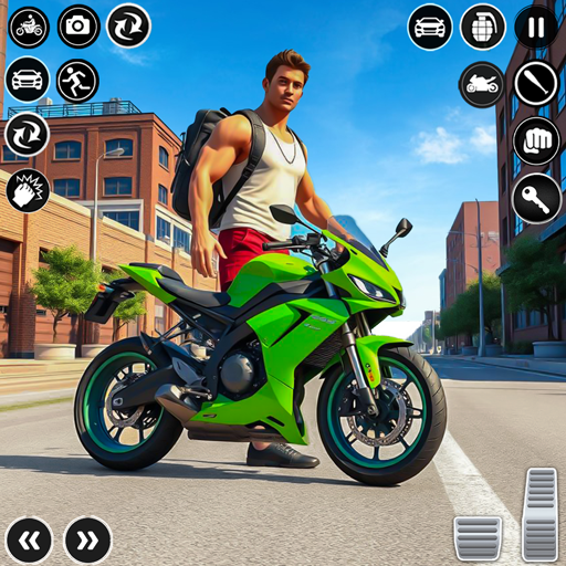 Indian Gangster Bike Games Laai af op Windows