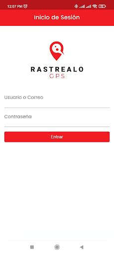 Android application Rastrealo GPS screenshort