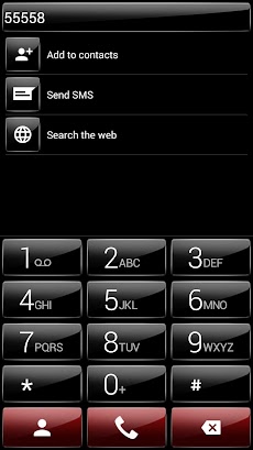 Theme for ExDialer GlossB Redのおすすめ画像2