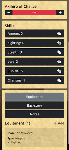 Legendary Kingdoms Companion Screen 3
